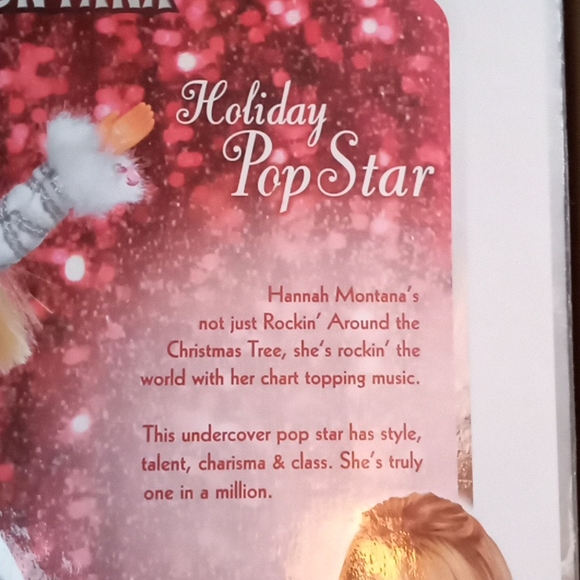 Hannah Montana 2008 Holiday Pop Star ⭐✨⭐ - Picture 11 of 12
